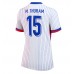 Maillot de foot France Marcus Thuram #15 Extérieur vêtements Femmes Europe 2024 Manches Courtes